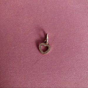Pandora heart cz dangle charm